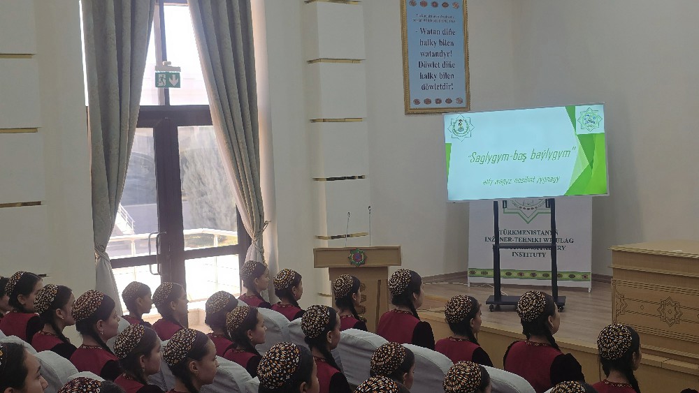 Saglygyň höküm sürýän ýerinde geljege ynam hem güýçlidir